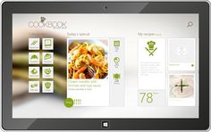 Cookbook by Slow Sense Windows 8 Application on Behance #windows8