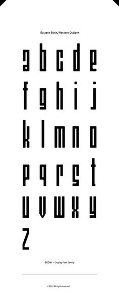 MUTE — BODHI. Display Font #typography #letters #typo #chinese