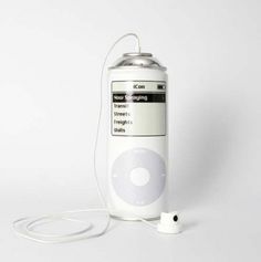 "iCan" – iPod Spraydose « Dressed Like Machines #concept