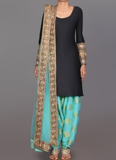 Discover 15 stunning Punjabi suit color combinations to try this year, featuring royal blue, neck designs, laces, heavy dupatta, jacket, 3D, anarkali kurti, and more.