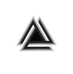 Uriá Fassina #valhalla #triangle #symbol #gray