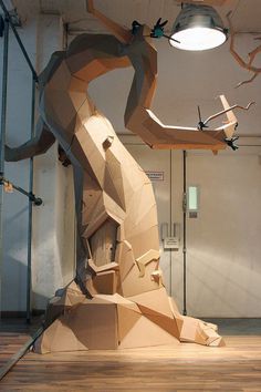 CJWHO ™ (The Paper Stuff by Bartek Elsner German art...) #creative #sculpture #cardboard #design #bartek #art #paper #elsner