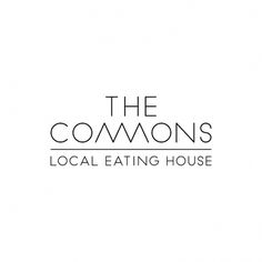 Craig & Karl - The Commons #white #design #black #restaurant #minimal #and #logo #typography