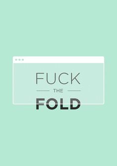 fold poster #poster #statement #ollie aplin