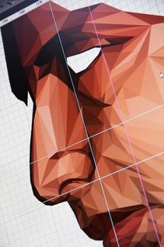 Mundos Internos - Obstacle [ 1 ] on the Behance Network #face #piccaso #geometry #cubism