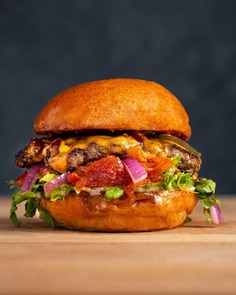 Houston Food Photography - Bernie's Burger Bus #foodphotography #burger #houston #food