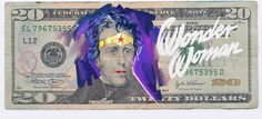 Justice League Of America on Behance #paint #money #superhero