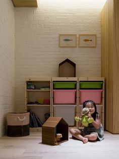 Taipei Open Flat – Wood, Redbrick, and Concrete for a German Lifestyle