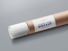 Paper tube Mockup - Designr Kit