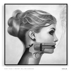 Jason Pearson | Paintings #white #woman #sex #gun #black #female #illustration #femme #and #drawing #bullet #sketch #fatale