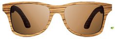 Shwood | Canby | Zebrawood | Wooden Sunglasses #glasses #wooden #canby #zebrawood #sunglasses #wood #shwood