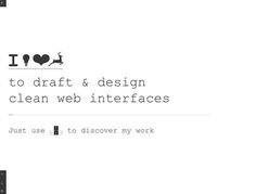 22 Beautiful Portfolio Websites to Inspire You #interactive #portfolio #design #clean #parallax