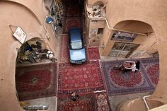 Jalal Sepehr Combines Fine Art Photography and Persian Rugs