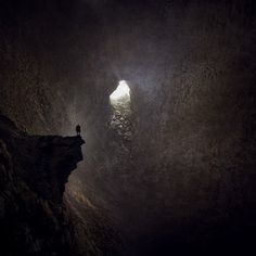 I need a guide #angel #cave #dark #black