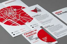 Looks like good Graphic Design by Michal Sycz #white #red #michal #black #map #minimal #sycz