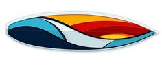 Serie Waves Surfboards by Tom Veiga | ViaComIT #illustration #surf