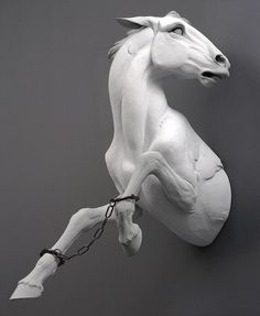 Baubauhaus. #sculpture #horse