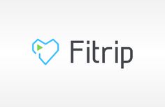 Fitrip App — #branding #logo #mobile #app #fitness #travel #city #venezuela #startup #simple #minimal #minima #studio #minimalism #brand #