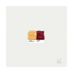 Pantone Pairings by David Schwen Photo #pantone #food #colours #art