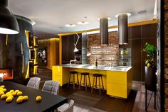 G9 Apartment by Baraban Plus - home decor, #decor, interior design, decorating ideas, #kitchen
