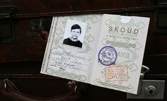 Skoud electronic artist cd Package - Inside | Flickr - Photo Sharing! #stamps #cover #snask #digipak #passport #russia