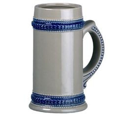 Gray/Blue 532 ml Stein #mugs #custom