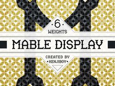 Mable Display Free Retro Typeface