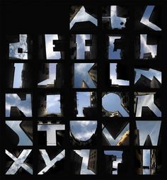 Build – modular typeface by Steven Bonner | typetoken® #typography