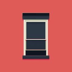 Windows of New York | A weekly illustrated atlas #illustration