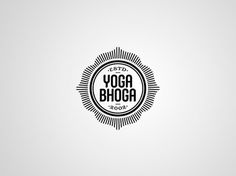 Yoga Bhoga Identity on the Behance Network #logo #tim #kamerer #branding