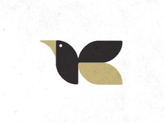 Dribbble - Logo Exploration: Flying Creature 03 by Carl Bender #logo #bird