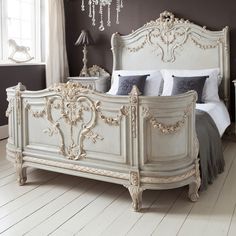 French bed- bonaparte - The French Bedroom Company - www.homeworlddesign.com #bedroom #french #style