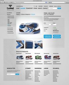 Website Pitch / Hummel on Web Design Served #renebieder #webdesign #hummel
