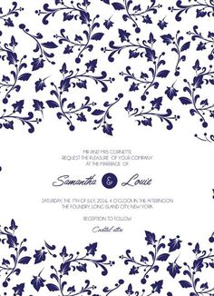 Digitised Floral - Wedding Invitations #paperlust #weddinginvitation #weddinginspiration #weddingstationery #cards #paper #letterpress #flo