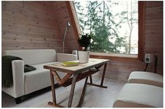 Robin Falck's Nido: A Finnish MicroCabin in the woods - Core77 #cabin #architecture
