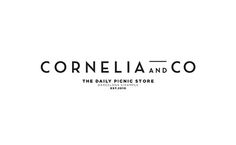 Cornelia and Co Logo Design #logo #brand #design #identity