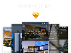 Minimal UI Kit for Sketch. Download from here: https://www.thehotskills.com/sketch-app-ui-kits-free