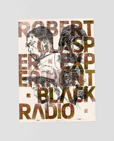 Robert Glasper Letterpress #design #graphic #letterpress #covers #grid #illustration #identity #typeface #poster #music #type #promotion #typography