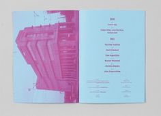Wiels – Annual Report | Alexander Lis #print #design