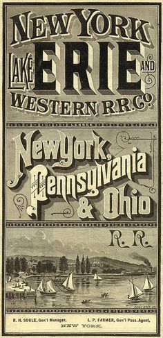 viaÂ David Rumsey Map Collection #ornate #map #vintage #type #typography