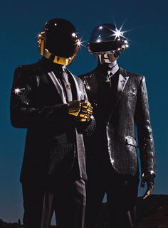 Unbelievable images of Daft Punk in Feature for Pitchfork #daft #punk #photography