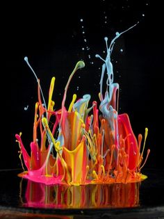 Painting With Sound - Slide Show - NYTimes.com #music #paint #photography