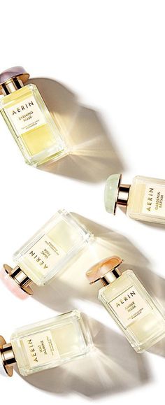 Explore the five beautiful scents of the new @AERIN fragrance collection #frag #photography