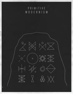 S & S Shop by Script and Seal — Primitive Modernism #modernism #print #poster