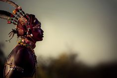 Diego Arroyo #africa #tribal #person #people #portrait #colors #contrast #sunset