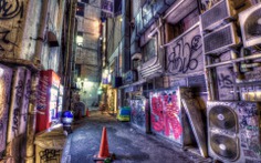 "Ghost Town Alleyway II" by Yuki Iwaoka #Photography #HDR #Wallpaper #Landscape