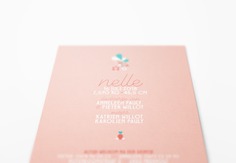 Nelle's Birth Announcement on Behance