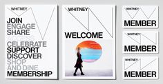 Whitney Logo and Identity #whitney #identity #experimental #jetset