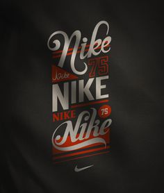 Nike Jeksel™ The Portfolio of Mats Ottdal #nike #typography