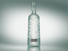 Russian Season vodka to be launched – POPSOP.COM. Brand news. Brand design. Package design. Branding agencies. Brand experts #frosted #vodka #bottle